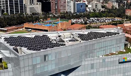 Microsoft paneles solares Mexico
